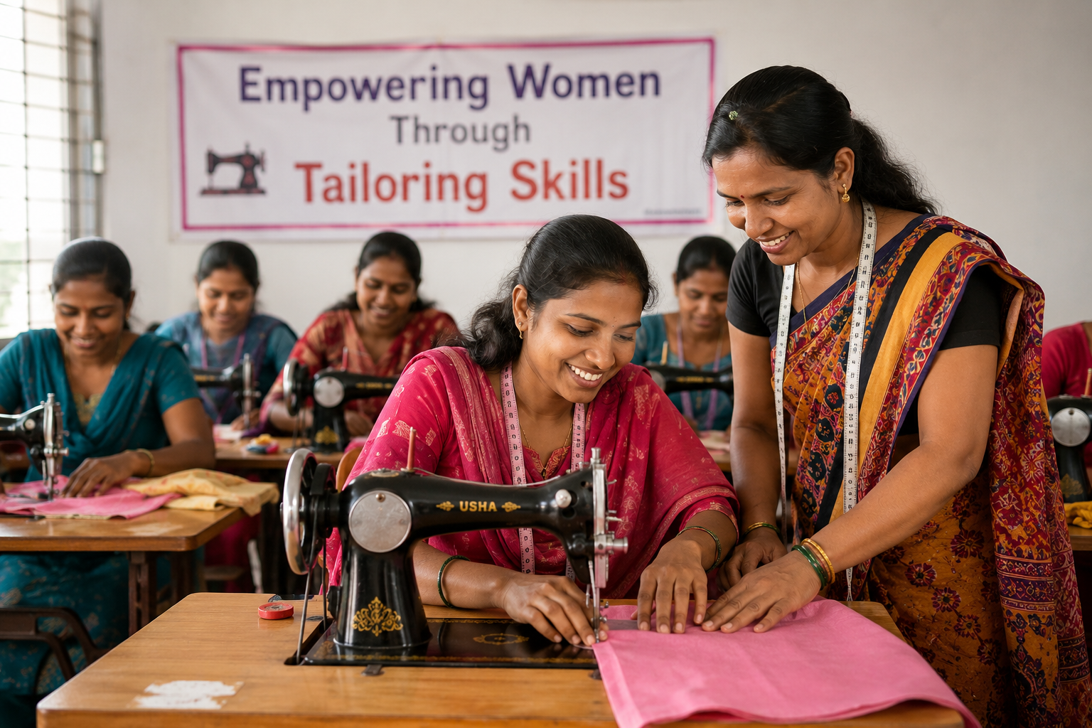Empowering Women Through Tailoring Skills